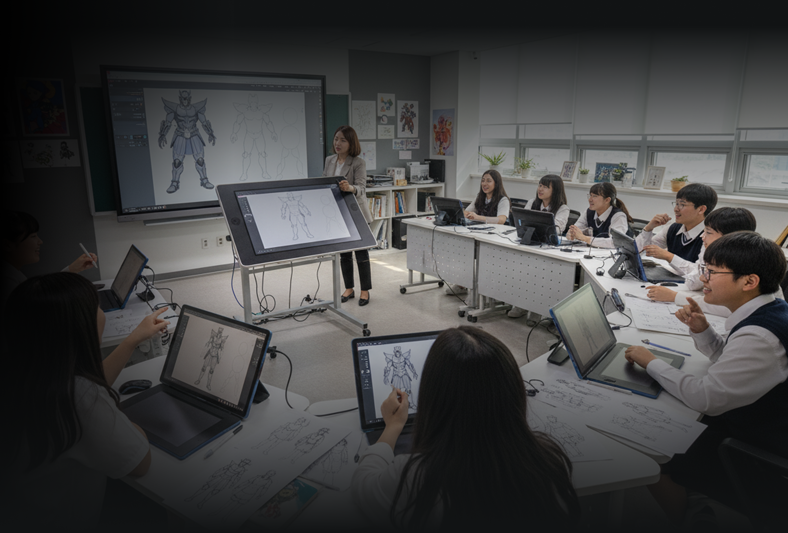 디지털드로잉 배경